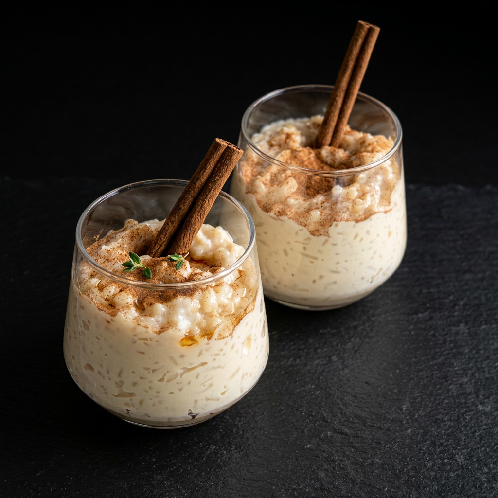 Arroz con leche traiteur péruvien préparé par GRMiski à Nantes pour événement et réception.