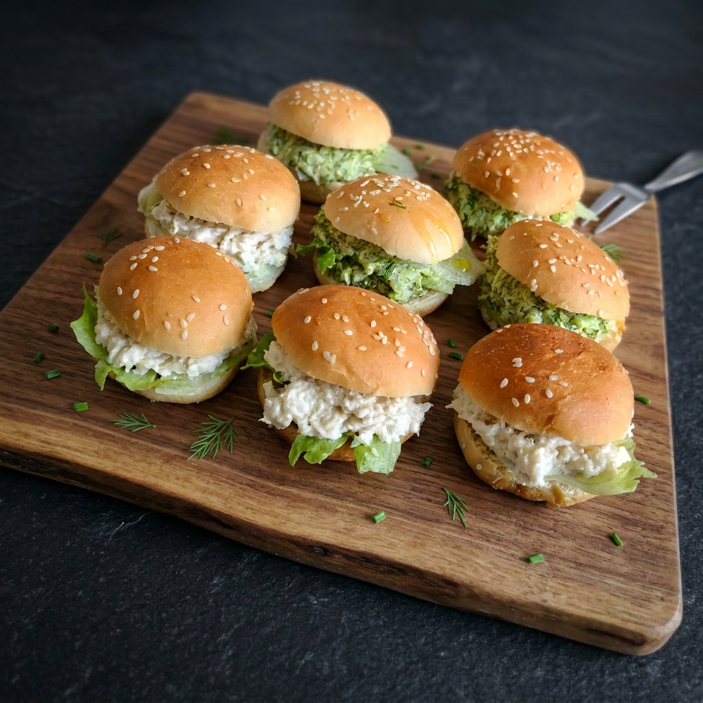 Sandwich de poulet traiteur préparé par GR Miski pour événement à Nantes et alentours.